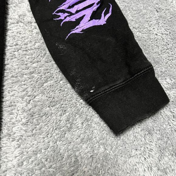 Juice WRLD 999 Club Already Dead Hoodie Sweatshirt Black Purple Mens Large - Picture 3 of 9